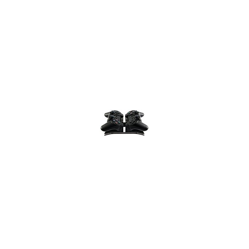 PS3 Controller Dual Charging Station Black