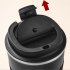 Insulated Coffee Vacuum Coffee Cup Ceramic Inner Travel Coffee Tumbler Reusable Thermal Cup With Lid And 201 Stainless Steel Outer For Home Office rose summer r