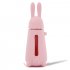 Insulated Thermos  Mug With Handle Heat Resistant Anti slip Water  Bottle Rabbit  model pink  cup   cover  