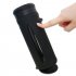 Insulated Thermos  Mug With Handle Heat Resistant Anti slip Water  Bottle Thicker black  cup   cover 