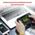 Integrated 416 Games Handheld Game Console Large Battery Capacity Portable Fast Charging Power Bank Game Console white orange