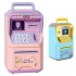 Intelligence Piggy Bank Simulation Facial Recognition Password ATM Machine With Handle Coins Cash Saving Box Toy For Kids Gifts blue No battery