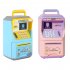 Intelligence Piggy Bank Simulation Facial Recognition Password ATM Machine With Handle Coins Cash Saving Box Toy For Kids Gifts blue No battery