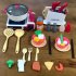 Intelligent Electric Kitchen Toys Children Play House Simulation Cooking Educational Toys Gifts red
