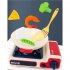 Intelligent Electric Kitchen Toys Children Play House Simulation Cooking Educational Toys Gifts white
