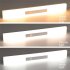 Intelligent Led Light 3 color Human Body Sensor Modern Minimalist Super Wide angle Wireless Lamps 210MM Three colors