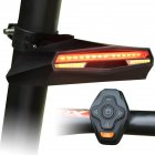 Intelligent Mountain Bike Remote Control Taillights <span style='color:#F7840C'>Laser</span> Steering Safety X5 Taillights C1