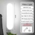 Intelligent Night Light Human Motion Sensor Led Usb Rechargeable Wall Light for Home Bedroom Hallway White light