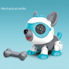 Intelligent  Robot  Dog  Toys Voice-activated Touch Smart Sensor Electronic Robot Dog Science Education Toy Blue