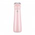 Intelligent Thermos Mug Smart Diamonds Eternal Loving Water Cup Drink Water Remind 304 Stainless Steel Thermos Mug Cherry pink