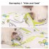 Interactive Cat Toy Automatic Cat Toys TYPE C Charging Irregular Forward And Backward Movements Wear Impact Resistance Electric Cat Toy For Indoor Kittens 2 in 