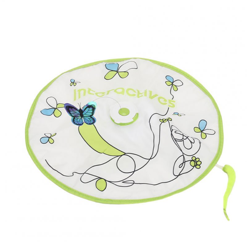 Interactive Cat Toy Automatic Cat Toys TYPE-C Charging Irregular Forward And Backward Movements Wear Impact Resistance Electric Cat Toy For Indoor Kittens 2-in-1 rechargeable model