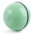 Interactive Cat Toy Ball Usb Rechargeable Automatic Rotating Electronic Pet Toy Rechargeable green Approximately 6 4cm in diameter