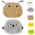 Interactive Cat Toy Rechargeable Automatic Chirping Cat Toy With Catnip Cat Toys For Indoor Cats Kitten Dog Puppy yellow duck Diameter 5 5cm