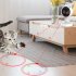 Interactive Cat Toys For Indoor Cats  USB Rechargeable And Battery Powered  Dual Mode Motion Activated Cat Automatic Infrared Toys For Cats Dogs White