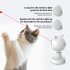 Interactive Cat Toys For Indoor Cats  USB Rechargeable And Battery Powered  Dual Mode Motion Activated Cat Automatic Infrared Toys For Cats Dogs White