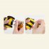 Interactive Cat Toys For Indoor Cats Automatic Electric Honeybee Touch Moving Rechargeable Car Toy With Feather Pet Supplies Pink 1pc