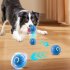 Interactive Dog Ball  Moving Dog Ball With TPE Shell  5 minute Sleep  Smart Wake up  Random Escape Route  Automatic Obstacle Avoidance  Self Rolling Dog Ball bl