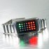 Introducing The Continuum  a red  yellow  and green LED watch from the future which manifests the nucleus of cool by reinventing how we tell time