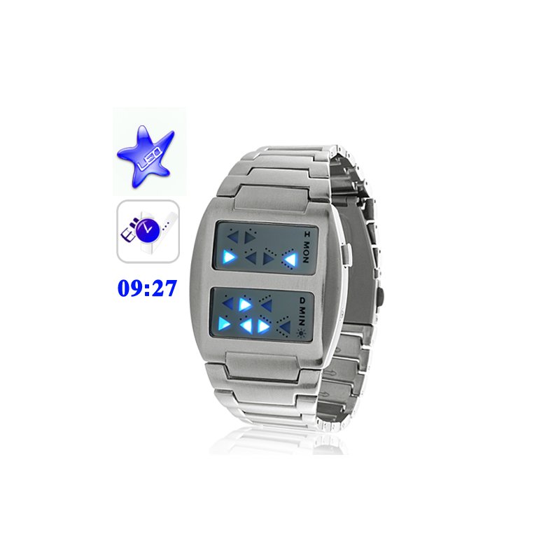 Templar Blue LED Watch