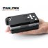 Introducing one of the brightest mini projectors on the market  the Pico Pro  The Pico Pro mini presentation projector uses the latest LCoS display technology t