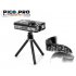Introducing one of the brightest mini projectors on the market  the Pico Pro  The Pico Pro mini presentation projector uses the latest LCoS display technology t