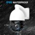 Invest in the PTZ Dome camera for keeping your property safe  It features a full HD camera  P2P support  up to 20X optical zoom  and IP66 rating  
