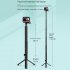 Invisible Selfie Stick Handle Rotating Extension Rod Tripod for 360 One R  X2 evo Black Bullet Time Suit
