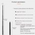 Invisible Selfie Stick Handle Rotating Extension Rod Tripod for 360 One R  X2 evo Black Bullet Time Suit