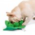 Iq Training Snuffle Sniff Training Plush Pet Toys Interative Squeaky Stuffed Pea Balls Toys green