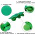 Iq Training Snuffle Sniff Training Plush Pet Toys Interative Squeaky Stuffed Pea Balls Toys green