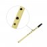 Irish Whistle Flute D Key Ireland Flute 6 Hole Musical Instrument  Gold