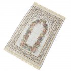 Islamic Pilgrimage Blanket Muslim Prayer Mat Lightweight Thin Carpet Islam Eid Ramadan Gift White 70cm 110cm