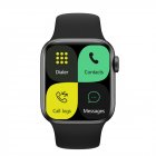Iwo 13pro Smart Bracelet Outdoor Sports Health Monitor Full Touch Screen Smartwatch black