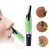 J AA Dry Cell Precision Micro Trimmer Remover EyebrowTrimmer Remover Shaver with LED Light 