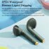 J18 Wireless Earbuds 20H Playtime Stereo Sound Earphones With Charging Case For Smart Phone Computer Laptop black