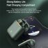 J18 Wireless Earbuds 20H Playtime Stereo Sound Earphones With Charging Case For Smart Phone Computer Laptop black