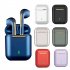 J18 Wireless Earbuds 20H Playtime Stereo Sound Earphones With Charging Case For Smart Phone Computer Laptop black