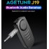 J19 Bluetooth Audio Receiver Mic Handsfree Call Wireless Adapter Bluetooth 5 0 Speaker Headphone Audio Transmitter black