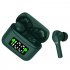 J5 Pro Hifi Headphone Noise Reduction Tws Bluetooth 5 2 Wireless Headset Sports Stereo Headset With Microphone ANC green
