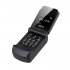 J9 0 66 inch  Mini Filp Mobile Phone Fm Wireless Bluetooth 3 0 Dialer Hands Free Headset Cellphone Gold