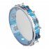 J93 10  Self tuning Tambourine Handbell Hand Drum Percussion Instrument Toy blue