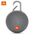 Original JBL Clip 3 Portable Bluetooth Speaker Mini Waterproof Wireless Outdoor Sport Colorful   gray