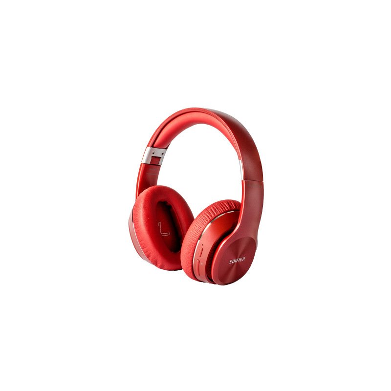 Original EDIFIER W820BT Bluetooth Headphones CSR Technology Foldable Wireless Earphone Dual Batteries 80 Hours Playback red