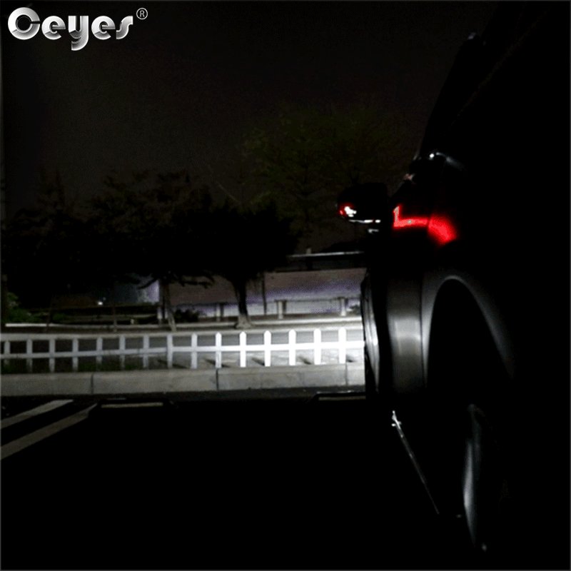 2PCS 2in1 Car Door Warning Light Anti Collision Flashing Safety and Welcome Light Universal for Most Cars 