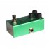 JDF 10 Electric Guitar Effector Analog Delay Effector with Led Light dark green