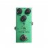 JDF 10 Electric Guitar Effector Analog Delay Effector with Led Light dark green