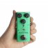 JDF 10 Electric Guitar Effector Analog Delay Effector with Led Light dark green
