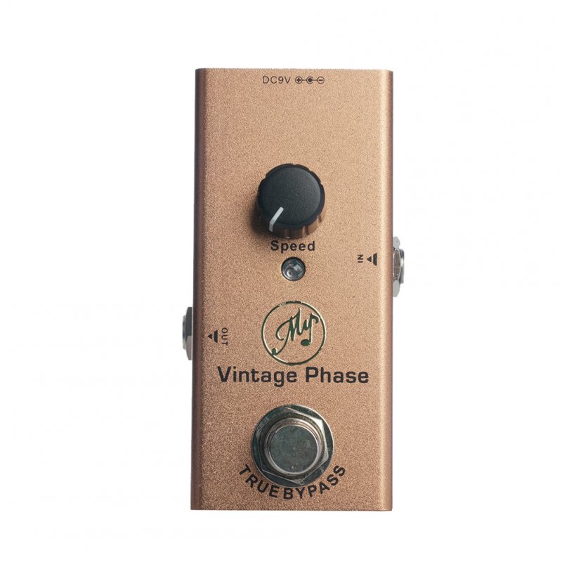 JDF-6 Guitar Effect Pedal Phase Effector for Electronic Musical Instruments brown