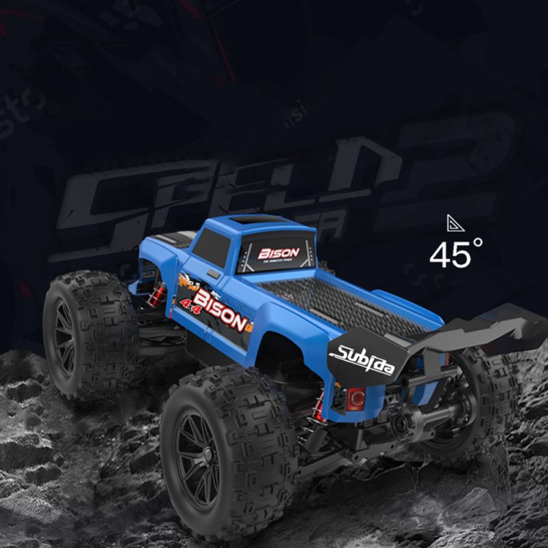 1:16 RC Car 2.4G Electric Off-Road Racing Vehicle 50KM/H High Speed Drift Car Red 2 Batteries